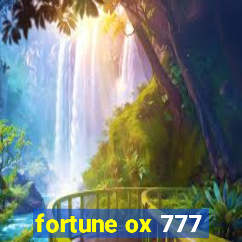 fortune ox 777